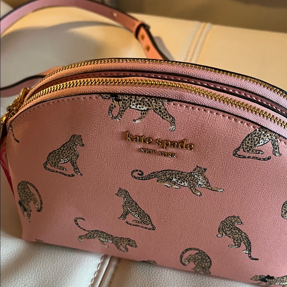 Kate Spade Pink Cheetah Crossbody Bag - Picture 14 of 14
